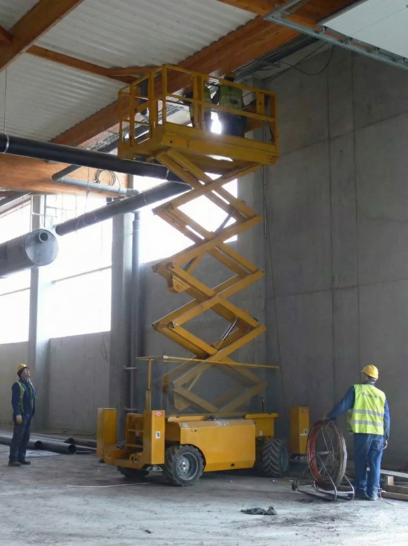 Nacelle Ciseaux Diesel Tout Terrain Maroc