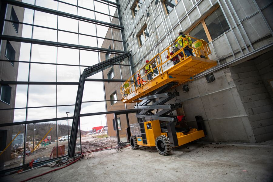 Nacelle Ciseaux Diesel Tout Terrain