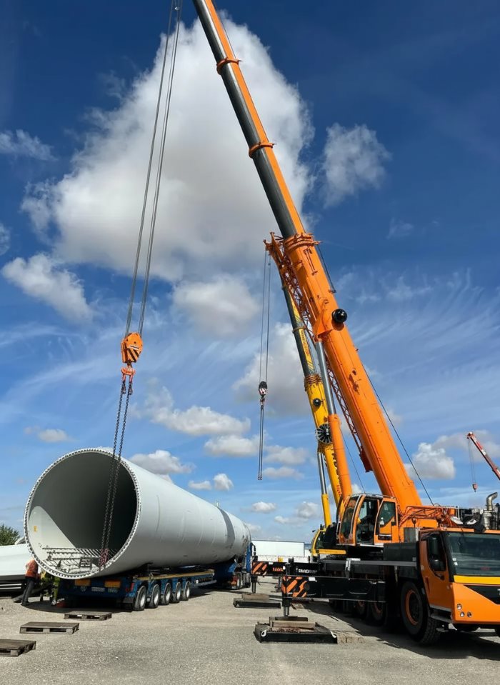 Location grue mobile Tanger