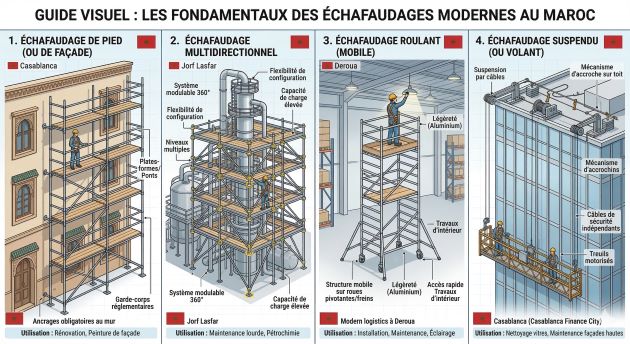 quand utiliser un echafaudage