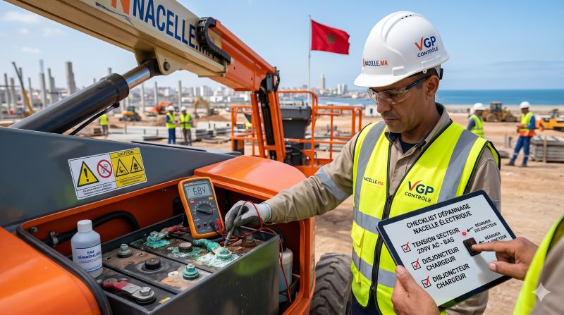 Nacelle électrique qui ne charge plus