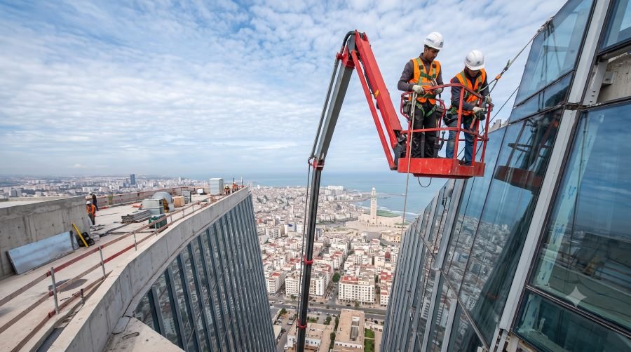 anémomètre chantier BTP
