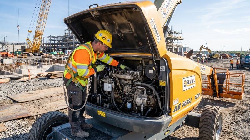 maintenance préventive nacelle diesel