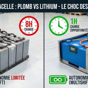 Batteries Plomb vs Lithium : Quelle autonomie réelle pour votre nacelle électrique ?